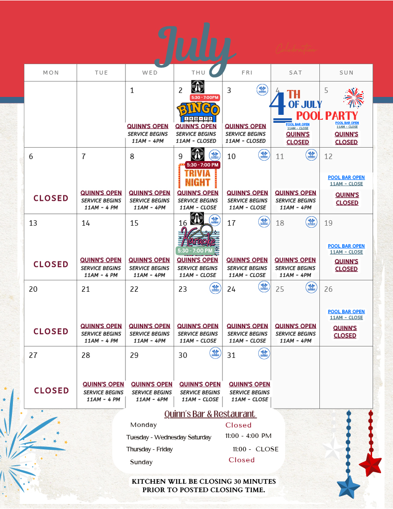 July Newsletter 2026