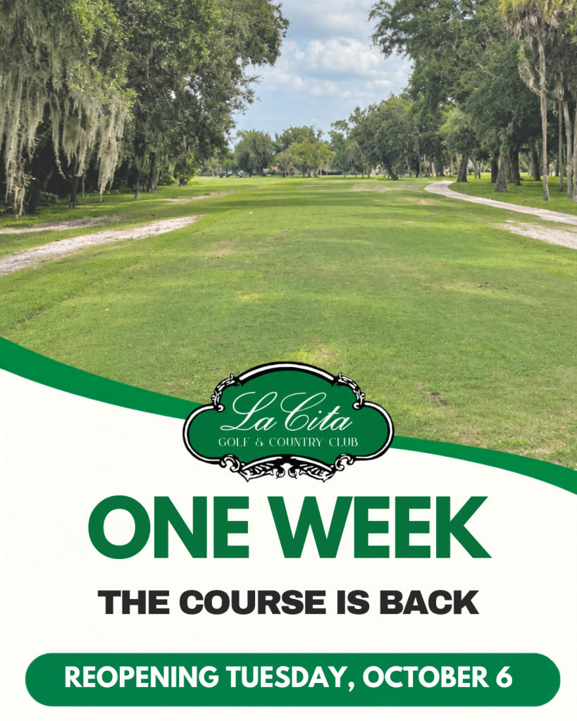 The course is back
